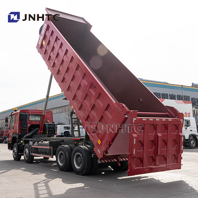 Buone condizioni Nuovo Howo Dump Truck 8x4 40 metri cubi 12 ruote 430hp Tipper Truck in vendita