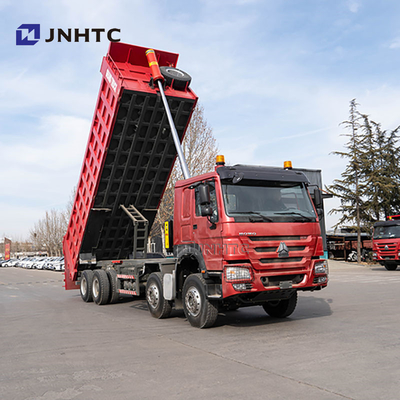 Buone condizioni Nuovo Howo Dump Truck 8x4 40 metri cubi 12 ruote 430hp Tipper Truck in vendita