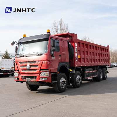 Buone condizioni Nuovo Howo Dump Truck 8x4 40 metri cubi 12 ruote 430hp Tipper Truck in vendita