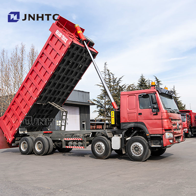 Buone condizioni Nuovo Howo Dump Truck 8x4 40 metri cubi 12 ruote 430hp Tipper Truck in vendita