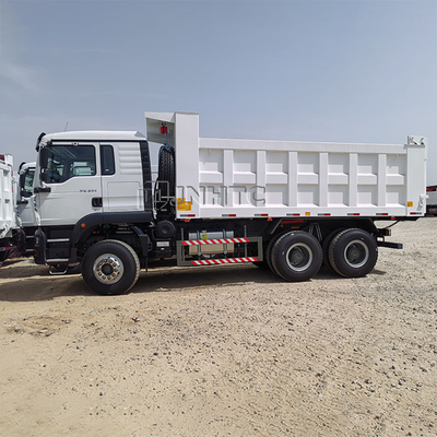 Sinotruk HOWO TX 371HP Diesel Dump Truck 10 Ruote 6X4 Trasmissione manuale Motore Weichai Euro 2 Tipper