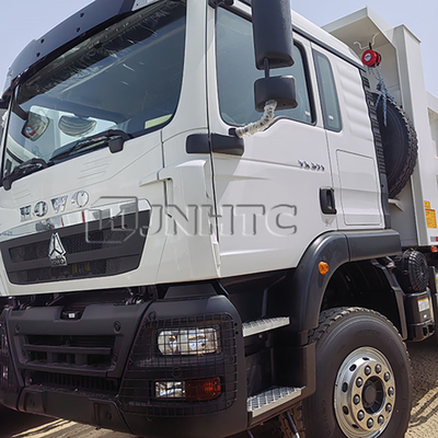 Sinotruk HOWO TX 371HP Diesel Dump Truck 10 Ruote 6X4 Trasmissione manuale Motore Weichai Euro 2 Tipper