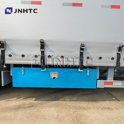 4 assi 40ft side curtain trailer con 60tons per bevande e merci side curtain trailer con trapani