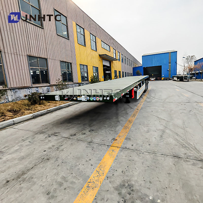 3 assi 40 tonnellate semirimorchio a letto piatto 20 piedi 40 piedi container