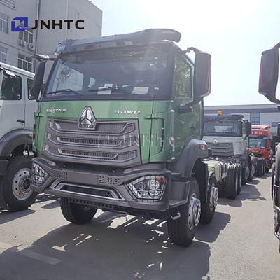 SINO Howo NX 8x4 Heavy Duty 12 ruote Cargo Dump Truck Chassis senza secchio