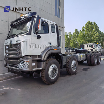 SINO Howo NX 8x4 Heavy Duty 12 ruote Cargo Dump Truck Chassis senza secchio