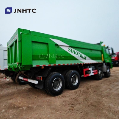 HOWO Nx Camionetto pesante 6X4 8X4 12 ruote 30 tonnellate Camionetto a versamento di sabbia mineraria