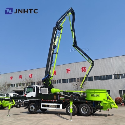 Sinotruk Pesante 47m 6X4 Montato Pompa di calcestruzzo camion con miscelatore a disco idraulico