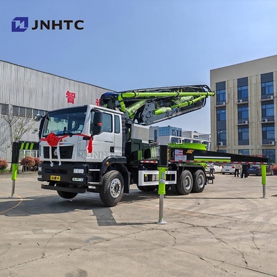 Sinotruk Pesante 47m 6X4 Montato Pompa di calcestruzzo camion con miscelatore a disco idraulico