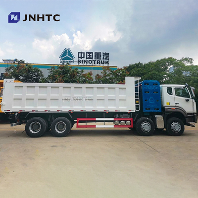 HOWO Nx LNG Dump Pesanti camion minieri 8X4 12 ruote 25 tonnellate