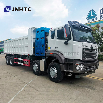 HOWO Nx LNG Dump Pesanti camion minieri 8X4 12 ruote 25 tonnellate