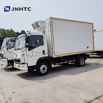 Sinotruk 4x2 camion frigorifero 5 tonnellate camion frigorifero per il trasporto di pesci vivi