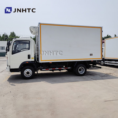 Sinotruk 4x2 camion frigorifero 5 tonnellate camion frigorifero per il trasporto di pesci vivi