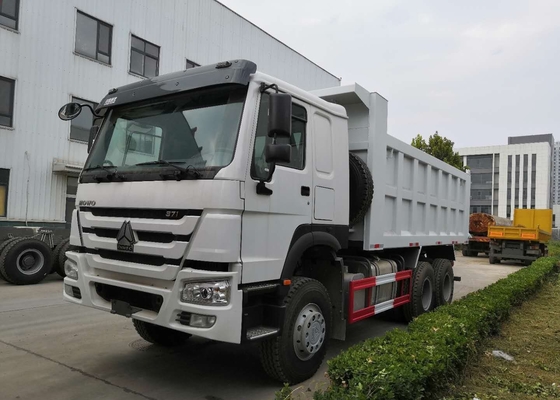Autocarro con cassone ribaltabile resistente bianco di Sinotruk howo7 6x4