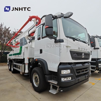 Howo TX Mixer Pumping Truck Cost 25m 38m 42m 6X4 440HP Concreto Pump Truck