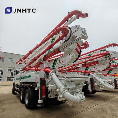 Howo TX Mixer Pumping Truck Cost 25m 38m 42m 6X4 440HP Concreto Pump Truck