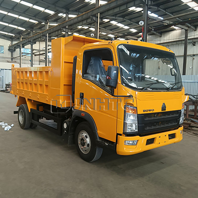 SINOTRUK HOWO 3-5 TON YN4102QBZL 116CV Euro2 Autocarro Ribaltabile Leggero con Guida a Destra