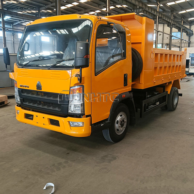 SINOTRUK HOWO 3-5 TON YN4102QBZL 116CV Euro2 Autocarro Ribaltabile Leggero con Guida a Destra