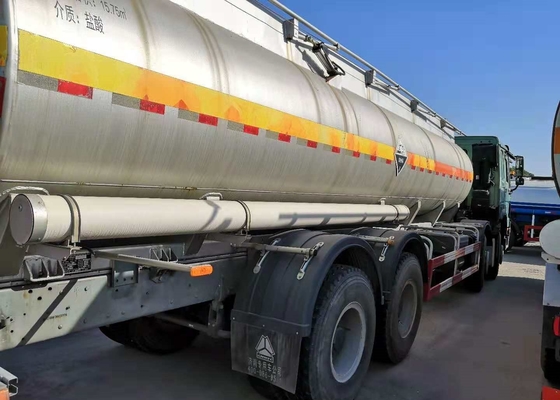 camion di serbatoio di combustibile 6 * 4 371hp 21cbm per il trasporto pericoloso dei prodotti chimici