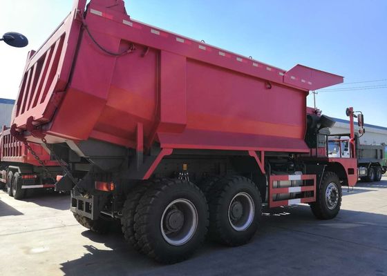 Velocità massima resistente degli autocarri a cassone di estrazione mineraria di ZZ5707S3840AJ Sinotruk 75km/H