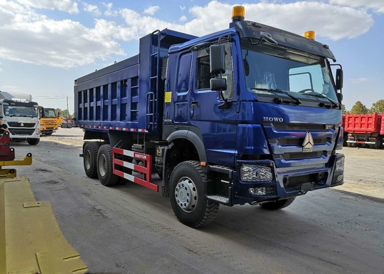 Autocarro con cassone ribaltabile resistente del ribaltatore di potere di cavallo del blu 371