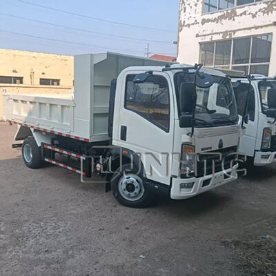 SINOTRUK HOWO 3-5 TON YN4102QBZL 116CV Euro2 Autocarro Ribaltabile Leggero con Guida a Destra
