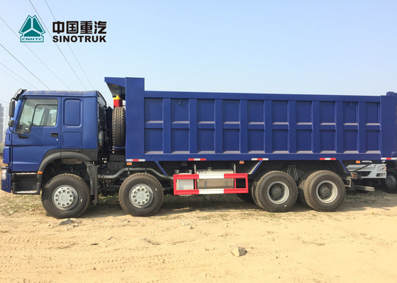 Autocarro a cassone di sollevamento anteriore del camion 8x4 12 Tiro HOWO dell'onere gravoso 371HP dell'euro 2