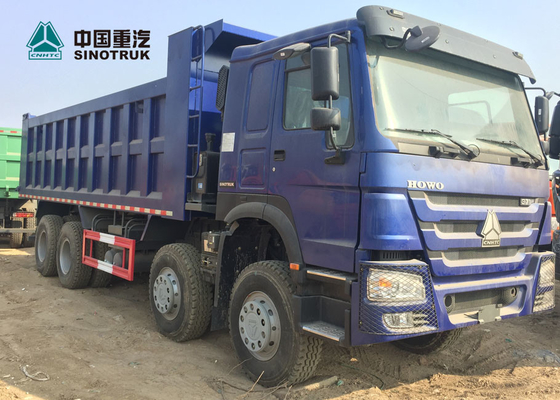 Autocarro a cassone di sollevamento anteriore del camion 8x4 12 Tiro HOWO dell'onere gravoso 371HP dell'euro 2