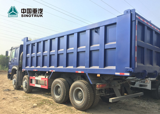 Autocarro a cassone di sollevamento anteriore del camion 8x4 12 Tiro HOWO dell'onere gravoso 371HP dell'euro 2