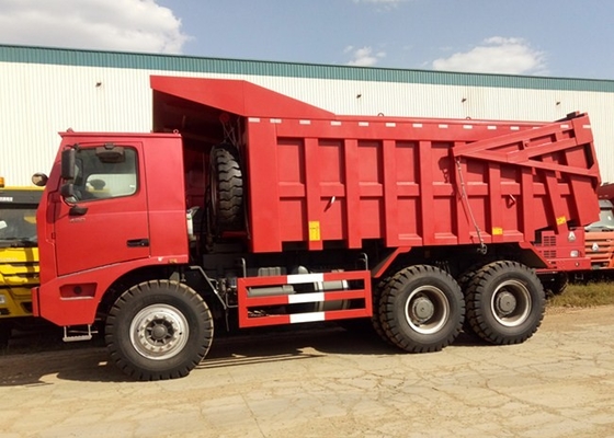 420 cavalli vapore 6x4 grande autocarro con cassone ribaltabile di estrazione mineraria di 70 tonnellate Howo resistente ZZ5707V3840CJ