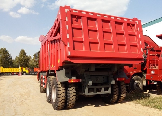 420 cavalli vapore 6x4 grande autocarro con cassone ribaltabile di estrazione mineraria di 70 tonnellate Howo resistente ZZ5707V3840CJ