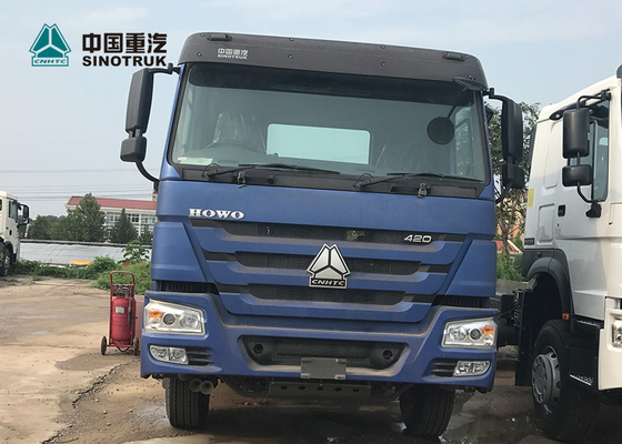 6 x 4 10 testa resistente del trattore del camion Euro2 420hp del motore primo delle ruote