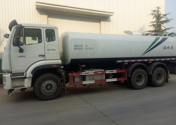 336HP alta resistenza di collisione dell'euro II dei camion 6 x 4 del contenitore dell'acqua di Q345 HOWO
