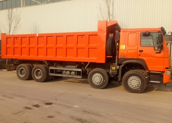 Quattro - autocarro con cassone ribaltabile pesante dell'asse SINOTRUK 371 HP 8×4 50 tonnellate che caricano 28CBM