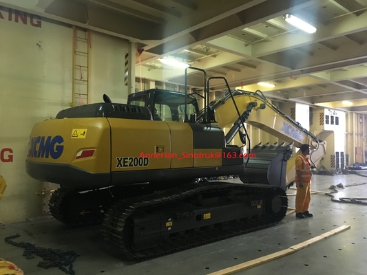 Xcmg XE200D macchina ufficiale dell'escavatore dell'attrezzatura per l'edilizia dalla strada da 21,5 tonnellate