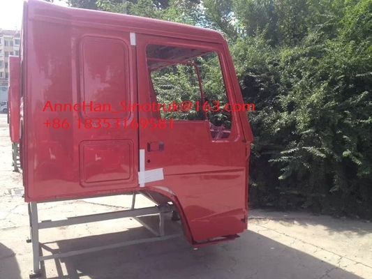 Carrozza dei pezzi di ricambio HW76 di Howo dei pezzi di ricambio di Sinotruk di colore rosso nessuna manutenzione