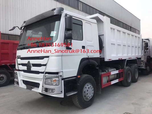 Autocarro con cassone ribaltabile resistente bianco di Sinotruk Howo7 di colore, carraio 10 20 tonnellate di 6x4 di autocarro a cassone