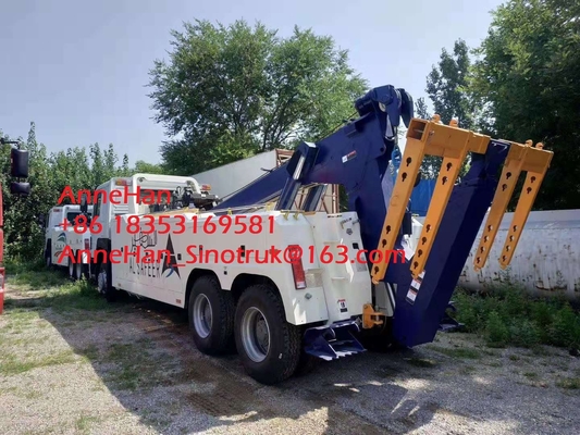 Camion pesante del carico di rimorchio del demolitore della gru di rotazione di 360 gradi per rimorchio rotto dell'automobile