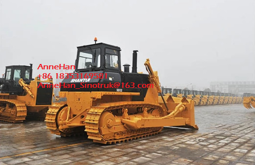 Attrezzatura gialla del bulldozer di Shantui SD32 di colore piccola con Cummins Engine
