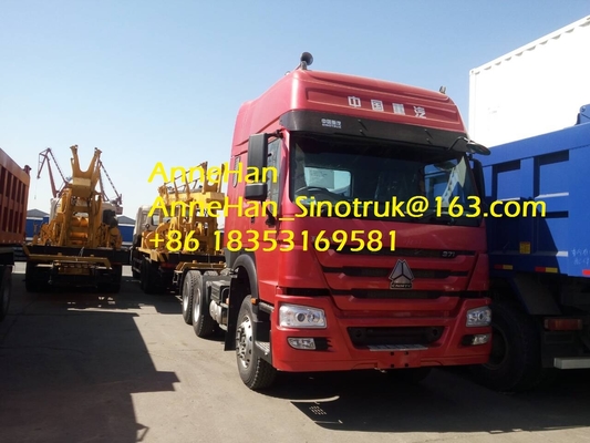 Sinotruk Howo7 10 stanca il rimorchio del motore primo 6*4 con il consumo di combustibile basso della cabina HW79