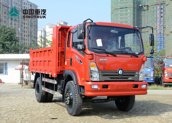 Autocarro con cassone ribaltabile della luce di SINOTRUK Wangpai CDW3120A3R4 10 tonnellate di capacità di carico