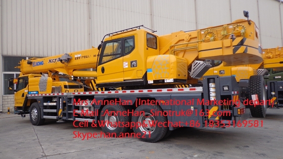 Gru montata camion mobile pesante QY50KA dell'ascensore cinese di Rc di 50 tonnellate idraulico
