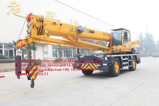 Gru montata camion mobile pesante QY50KA dell'ascensore cinese di Rc di 50 tonnellate idraulico