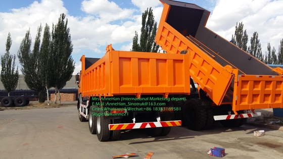 Capacità di carico eccellente dell'autocarro con cassone ribaltabile di dovere di Beiben Congo 6x4 20M3 40T 380hp Euro2