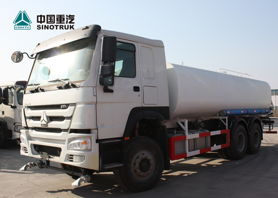 Camion cisterna dello spruzzatore dell'acqua di Howo passato iso Euro2 371hp 25000L