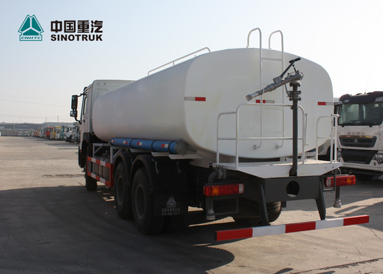 Camion cisterna dello spruzzatore dell'acqua di Howo passato iso Euro2 371hp 25000L