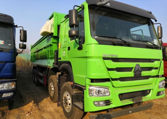 Operazione facile di colore verde HOWO del tester cubico resistente posteriore dell'autocarro con cassone ribaltabile 30