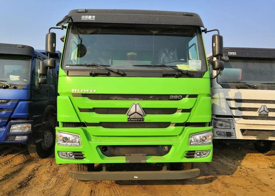 Operazione facile di colore verde HOWO del tester cubico resistente posteriore dell'autocarro con cassone ribaltabile 30