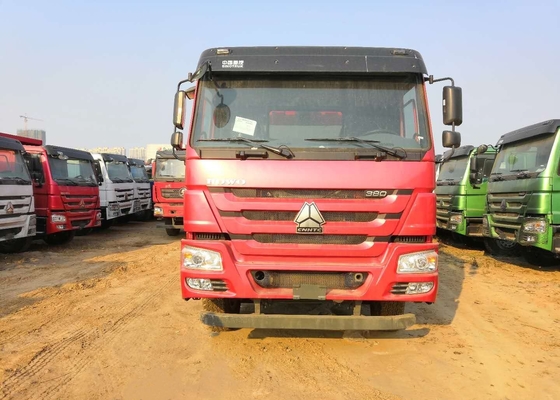 Attrezzatura resistente dell'autocarro con cassone ribaltabile 6x4 di HOWO con l'autocarro con cassone ribaltabile internazionale di colore rosso 371hp