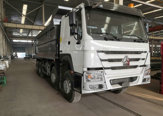 Autocarro con cassone ribaltabile posteriore internazionale PASSATO iso dell'autocarro con cassone ribaltabile della costruzione dell'autocarro con cassone ribaltabile di SINOTRUK HOWO 8x4